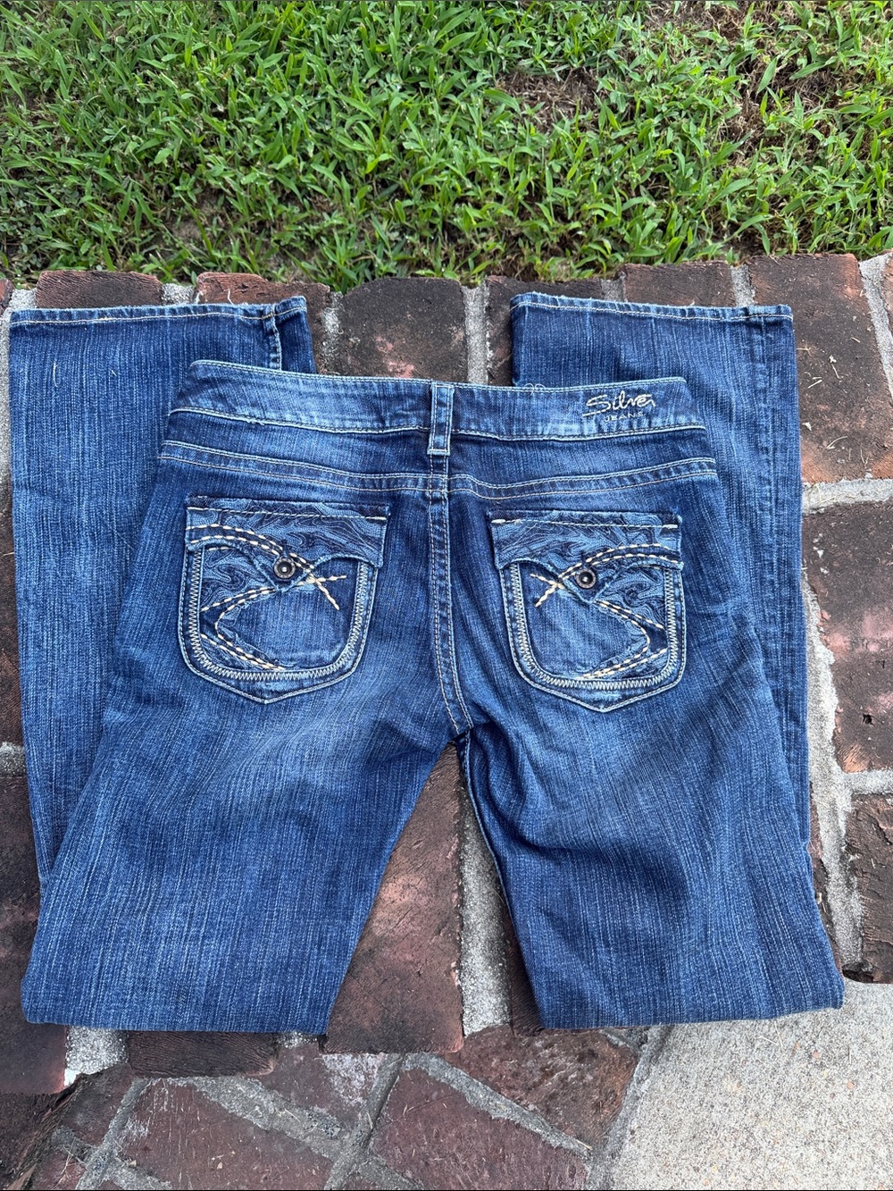 Silver Jeans pioneer Dark Blue Bootcut Jeans size 28
